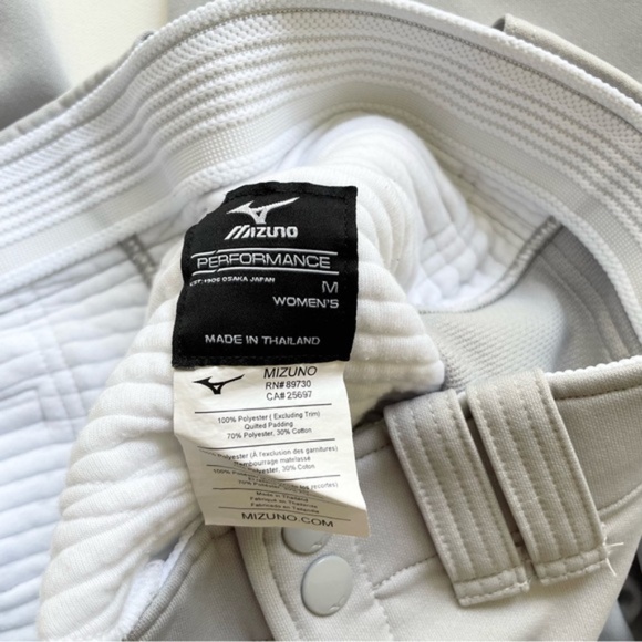 Mizuno Softball MVP Pro Women’s Pants Light Gray Medium - Picture 8 of 10